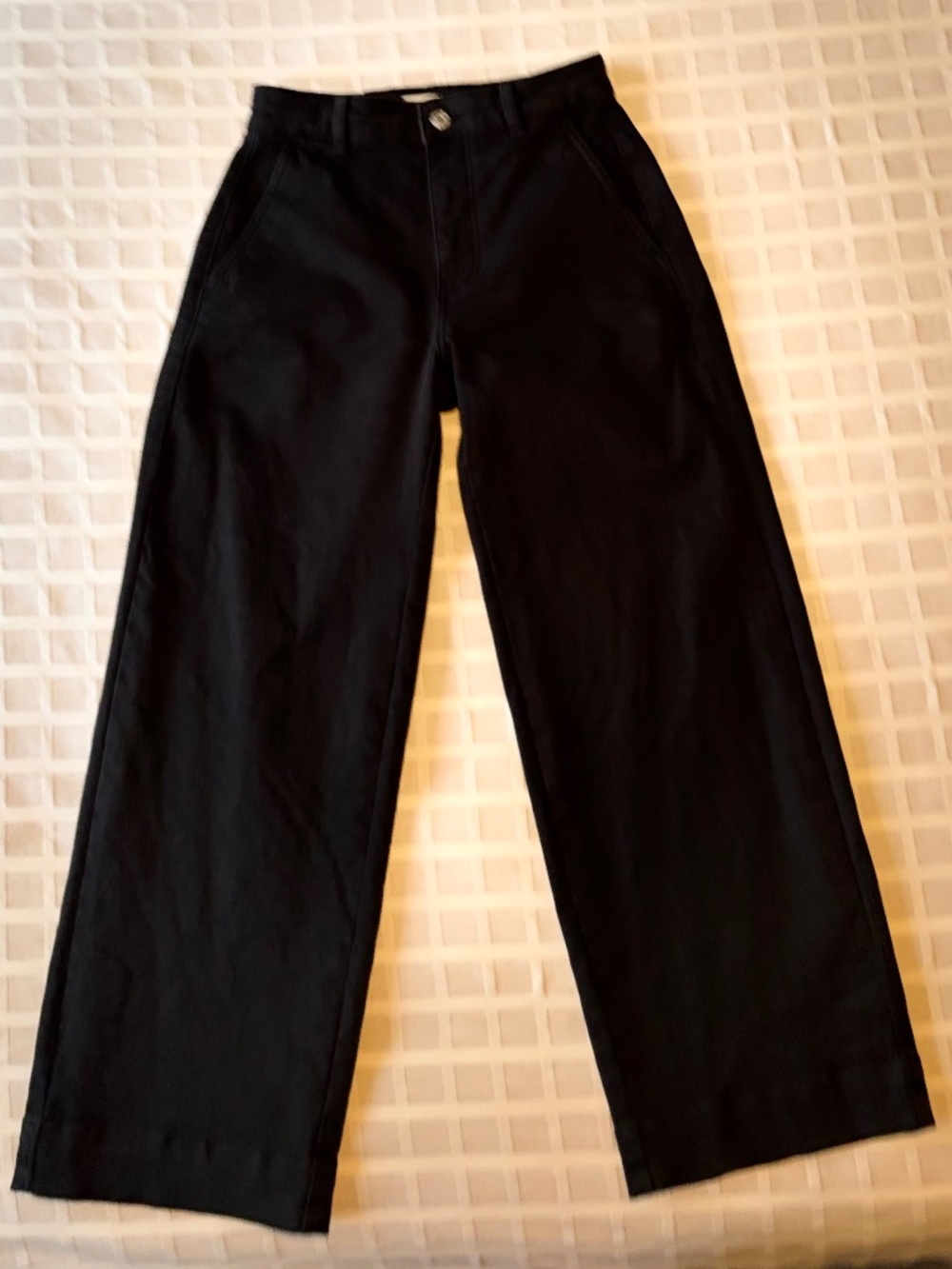 Everlane Organic Wide-Leg Pant - Excellent Condition